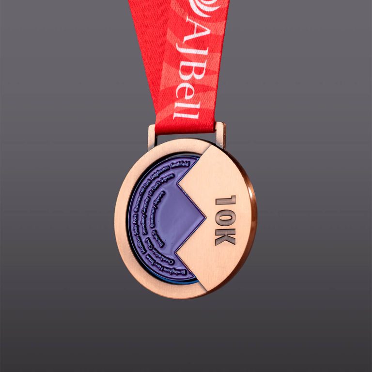Back of Birmingham 10k 2025 finisher medal