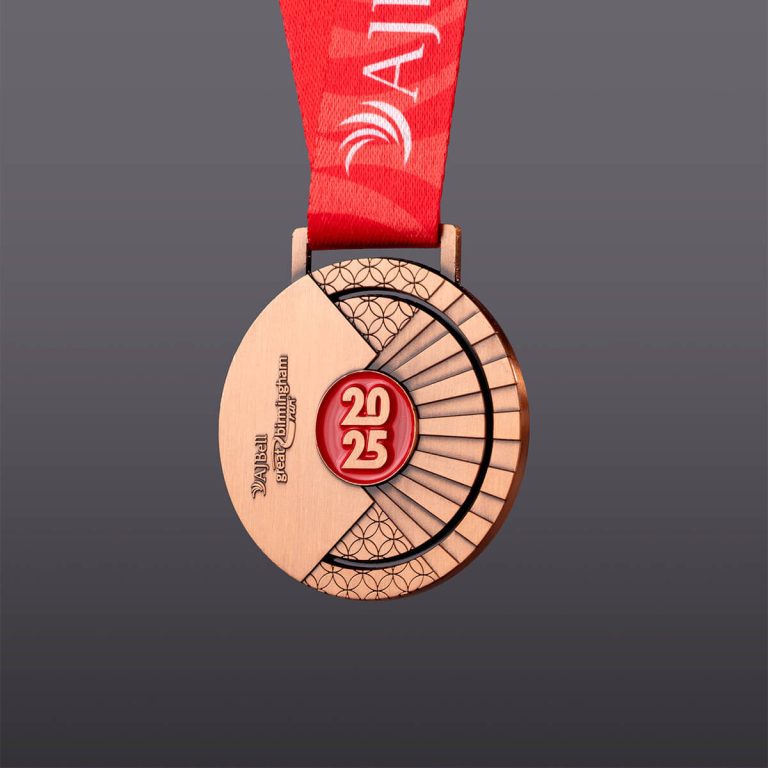 Front of Birmingham half marathon 2025 finisher medal